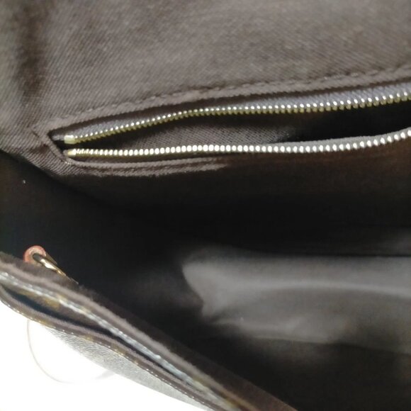 Louis Vuitton LV Shoulder Bag Montsouris MM Brown Monogram 1277-042925 - Picture 10 of 13